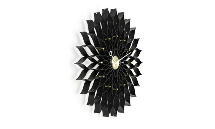 楽天市場】サンフラワークロック ブラック アッシュ Sunflower Clock 