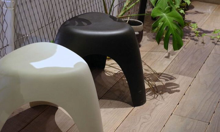 楽天市場】エレファントスツール ブラック Elephant Stool (vitra 