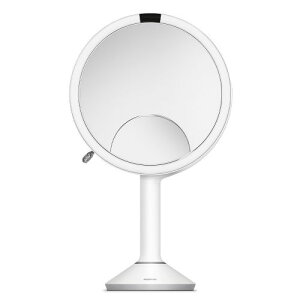 �Z���T�[�~���[�g���I 20cm �z���C�g ST3038 (Simplehuman �V���v���q���[�}�� )�y���K�̔��X�z �y���������z�yP5�{�z3�^6 1:59�� �y�|�C���g5�{�z