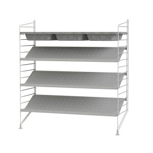 �X�g�����O �{�E���V�F���t�{�V���[�Y���b�N W80×D30×H85cm (String Bundles Hallway)