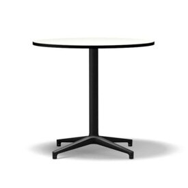 ビストロテーブル ラウンド φ79.6cm ホワイト×ベーシックダーク インドア用 Bistro Table (vitra ヴィトラ)