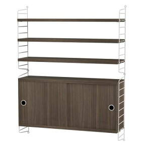 Lrlbg{EH[pl W80×D20×H100cm EHibg (String Bundles Living)