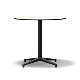 ビストロテーブル ラウンド φ79.6cm ホワイト×ベーシックダーク アウトドア用 Bistro Table (vitra ヴィトラ)