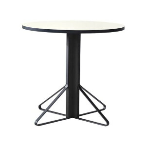 �J�A���e�[�u�� REB003 �z���C�g�O���b�V�[���~�l�[�g Kaari Table ��80×H74cm (Artek �A���e�b�N) �y���������z�y����s���i�z