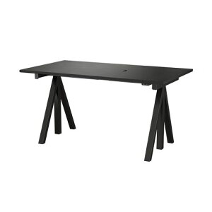 ���~�� ���[�N�f�X�N 140×78cm �u���b�N (String Works �X�g�����O ���[�N�X)�y����s���i�z
