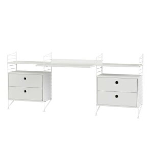 �X�g�����O �f�X�N�{�`�F�X�g W200×D60×H85cm MDF (String Bundles Work Space)