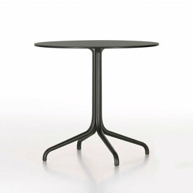 ベルヴィル テーブル ラウンド φ79.6cm ブラック×ディープブラック アウトドア用 Belleville Table (vitra ヴィトラ)