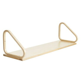 収納 ウォールシェルフ112B バーチ (Artek アルテック ) シェルフ ラック 木製 北欧 バーチ材 シンプル おしゃれ 引き出し ボックス キッチン デスク キャビネット アイアン 【送料無料】【代引不可商品】