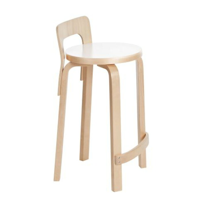 楽天市場】ハイチェアK65 ホワイトラミネート (artek アルテック Carry 