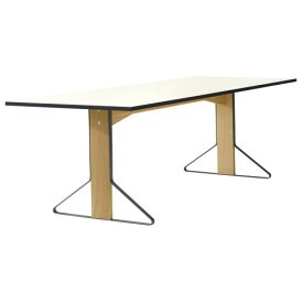 カアリテーブル REB002 ホワイトグロッシーラミネート Kaari Table W240×D90cm (Artek アルテック) 【送料無料】【代引不可商品】