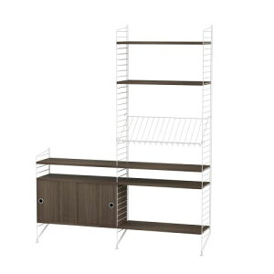 �L���r�l�b�g�{�t���A�p�l�� W160×D30×H200cm �E�H���i�b�g (String Bundles Living)�y����s���i�z