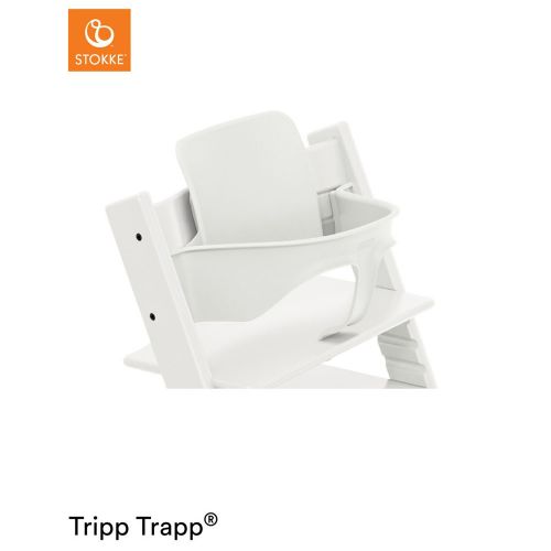 気質アップ 子どもとともに成長する椅子 トリップ トラップ ベビーセット 高級 ホワイト 送料無料 Trapp Tripp Stokke ストッケ