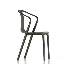 ベルヴィル アームチェア Belleville Arm Chair Plastic ディープブラック (vitra ヴィトラ) 【送料無料】【代引不可商品】