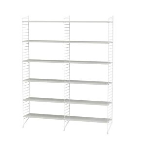 �X�g�����O �V�F���t�{�t���A�p�l�� W120×D30×H200cm MDF (String Bundles Living)