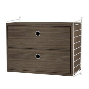 �X�g�����O �`�F�X�g�{�E�H�[���p�l�� W60×D30×H50cm �E�H���i�b�g (String Bundles bedroom)