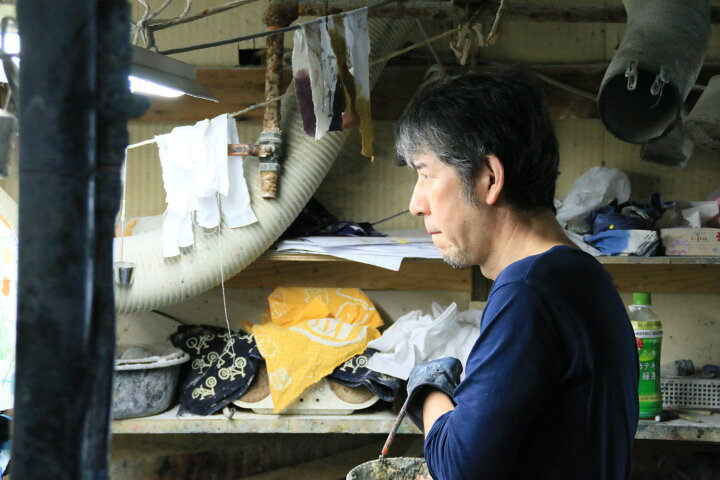 楽天市場】果実商千総オリジナル手ぬぐい 創業130周年記念 アトリエ 