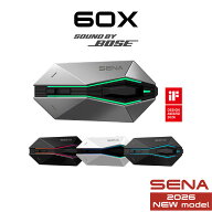 【2026NEW】【SENA（セナ）公式】60X バイク用インカム Mesh インターコム 3.0 Wave インターコム Blueto…