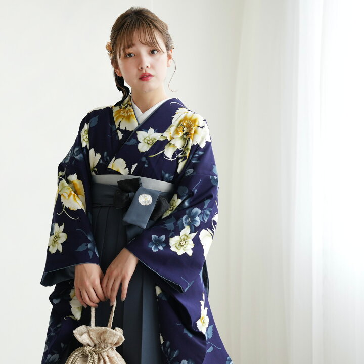 楽天市場】【レンタル】【玉城ティナ×紅一点 袴 17点セット ネイビーに 