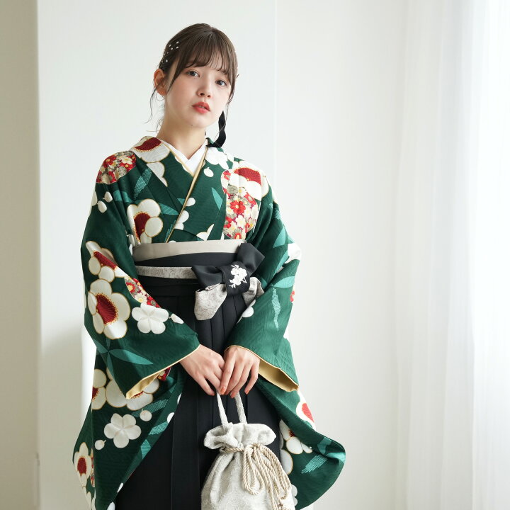 楽天市場】【19%OFF】【レンタル】【九重 袴 17点セット 梅と華小箱 