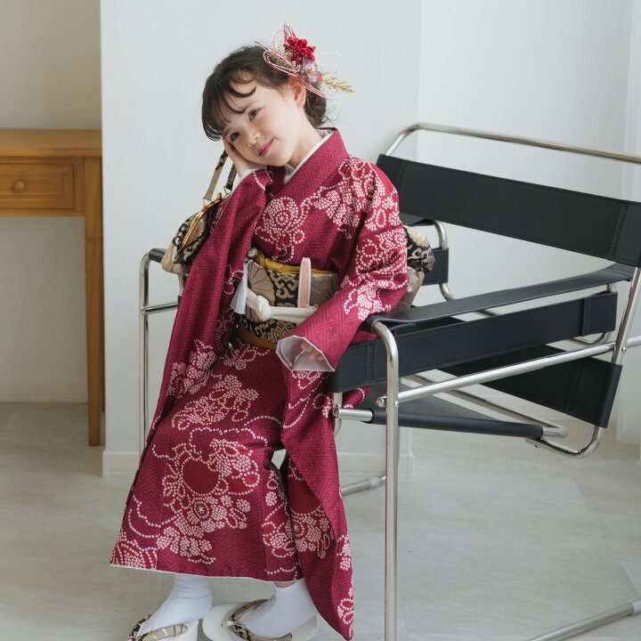 楽天市場】【レンタル】【ひよこ商店 七五三 着物 7歳 女の子 四つ身 