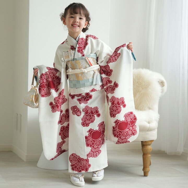 楽天市場】【レンタル】【ひよこ商店 七五三 着物 7歳 女の子 四つ身 