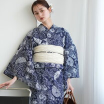 楽天市場】有松絞り 浴衣（柄菊）の通販