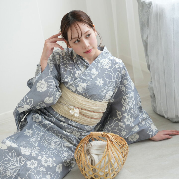 楽天市場】【53％OFF】【utatane 高級変わり織 浴衣3点セット 上品 
