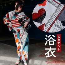 楽天市場】ドット柄（浴衣セット｜和服）：レディースファッションの通販