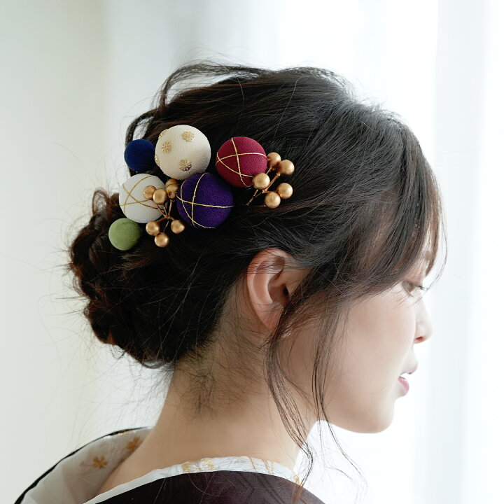 楽天市場】髪飾り 浴衣 着物 袴 振袖 成人式 ヘアアクセ 国産 日本製  