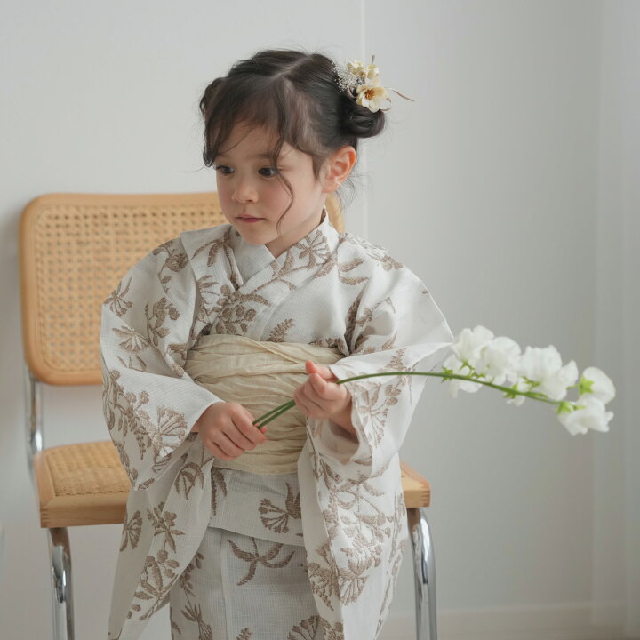 楽天市場】【15％OFF】【ひよこ商店 kids 高級変わり織 子供浴衣3点 