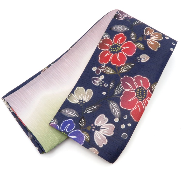 楽天市場】小袋帯 正絹 半幅帯 帯 日本製 リバーシブル 着物 浴衣 