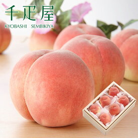 京橋千疋屋 桃詰合せ6個入 【クール便（冷蔵）】