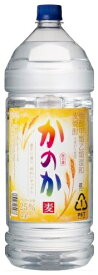 麦焼酎 かのか 25度 4000ml ペット【甲乙混和焼酎】