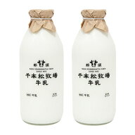 【送料無料】千本松牧場牛乳瓶900ml ご当地 牛乳 お取り寄せスイーツ 誕生日祝い 内祝 結婚 出産 お歳暮 …
