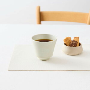 土井善男 緑白釉カップ コップ 湯呑み 玉露 煎茶 ホワイト グリーン セラミック カトラリー 白 緑 陶器 陶芸家 作家 京都 亀岡 清水なお子 茶道具 お買い物マラソン プレゼント ギフト