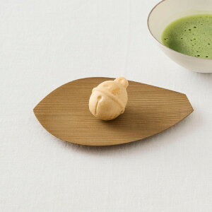 紀平佳丈 蓮弁皿 プレート トレー トレイ 木 木製 皿 小皿 コップ 盆 ベージュ テーブルウェア トレイ カトラリー 木工 茶道具 お買い物マラソン プレゼント ギフト