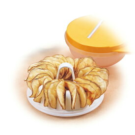 【送料無料：北海道・沖縄・離島は別途送料＋660円】 曙産業 チンしてチップス（スライサー付）RE-165