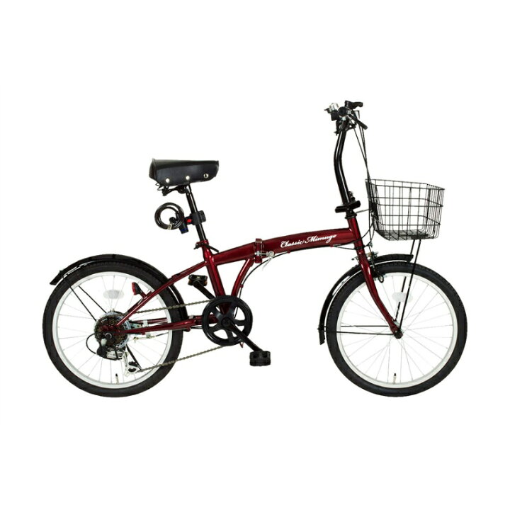 楽天市場】クラシックミムゴ Classic Mimugo 20インチ折畳自転車 6段 