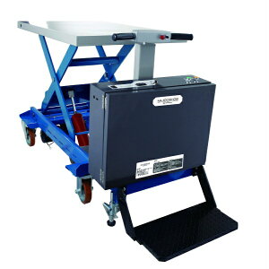モービルリフト ML-1000-02 電動リニア式 リフト台車 耐荷重1000kg 700mm×1566mm×1020mm 花岡車輛 Hanaoka