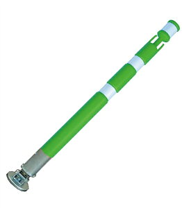 【マラソン期間5%OFFクーポン27日9時まで】パッチンスタンドR オレンジ/白 緑/白 AR-1452 AR-1454 チェーンスタンド 前後可動 回転 ポール55φ(台座90φ)×L840 進入禁止 区画整理 アラオ ARAO