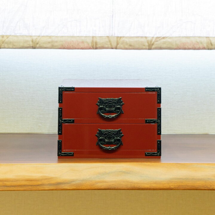 楽天市場】［仙台小箪笥］二ッ抽小箪笥 KM-21 和箪笥 収納家具 