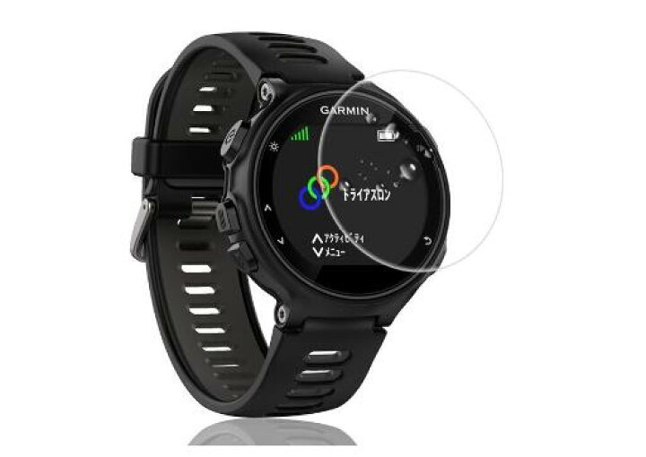 楽天市場】Garmin ForeAthlete 735XTJ ガラスフィルム フィルム 液晶 