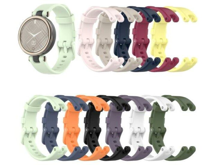 楽天市場】Garmin Lily バンド シリコン ガーミン ベルト リストバンド 