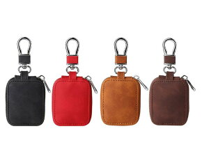 AirPods Pro / AirPods Pro2 / AirPods 3 エアーポッズ 用 ケース pu レザー バッグ 保護ケース 紛失防止 ワイヤレスイヤーホン pu革 本革 充電ケースカバー キズ防止 ファスナー