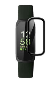 Fitbit Inspire 3 フィルム 曲面対応 Fitbit Inspire3 フィットネストラッカー 全面保護 液晶保護フィルム アクティブトラッカー スマートウォッチ バンド 液晶 保護 シートfilm