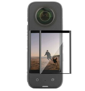 2枚入 Insta360(インスタ360) ONE X2 / X3 / X5 対応 モニター用液晶保護フィルム 画面フィルム シート 高透過 スクリーン保護 カメラ用フィルム 傷防止