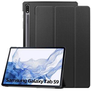 GalaxyiMNV[jTab S10 FE / S9 FE / S9 / A9 / A9+ p 蒠^P[X O܂ PUU[ }OlbgJ X^h@\ Ռz SʕیJo[