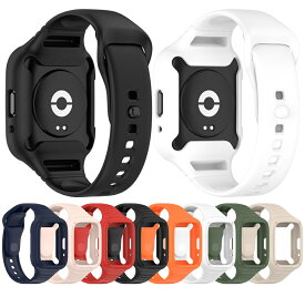 Redmi Watch 3 active バンド シリコン 一体型 Redmi Watch3 active ベルト リストバンド交換 柔らか ウォッチ 腕時計 ウェアラブルスポーツ SmartWatch band
