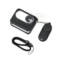 Insta360 GO 3S 高品質シリコン製 保護ケース レンズカバー 紛失防止ストラップ付き アクセサリーキット …