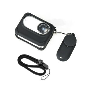 Insta360 GO 3S ���i���V���R���� �ی�P�[�X �����Y�J�o�[ �����h�~�X�g���b�v�t�� �A�N�Z�T���[�L�b�g �C���X�^360 GO 3S �Ή� �V���R���P�[�X �ی�J�o�[ �����Y�ی� �ϏՌ� �L�Y�h�~ �h�o �y��